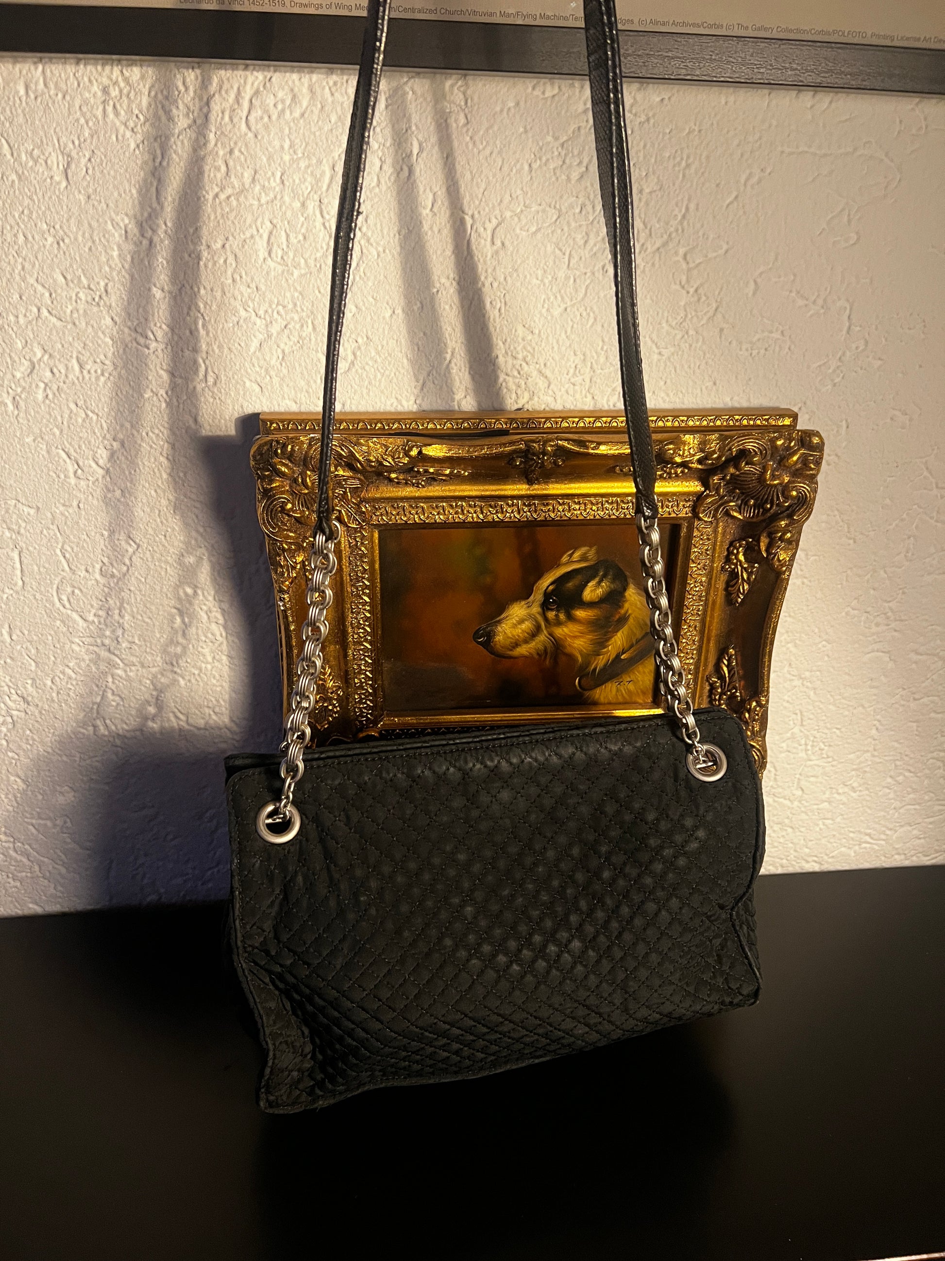 Bottega Veneta Schultertasche schwarz gesteppt