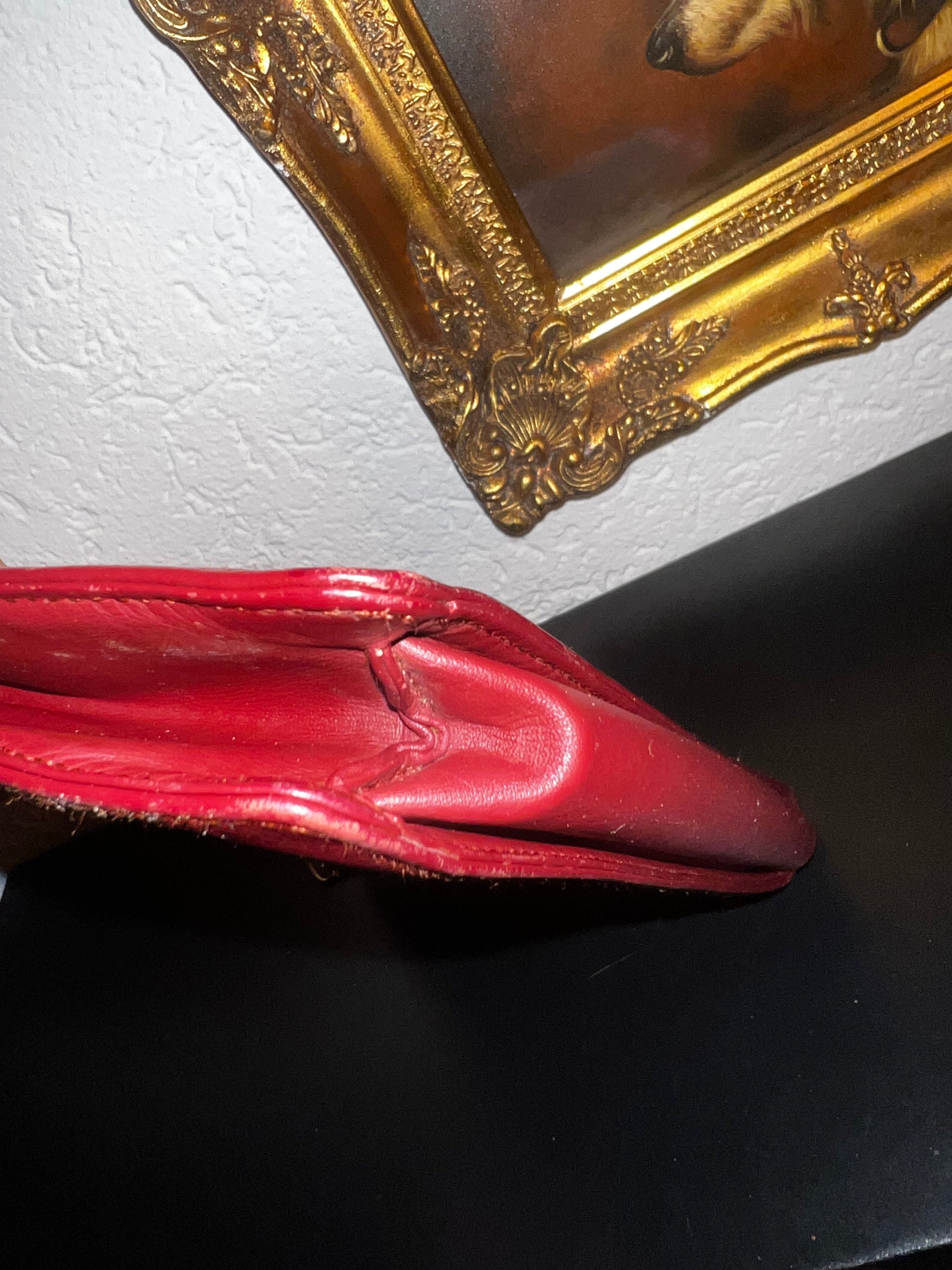 Cartier bordeauxrote Vintage-Tasche