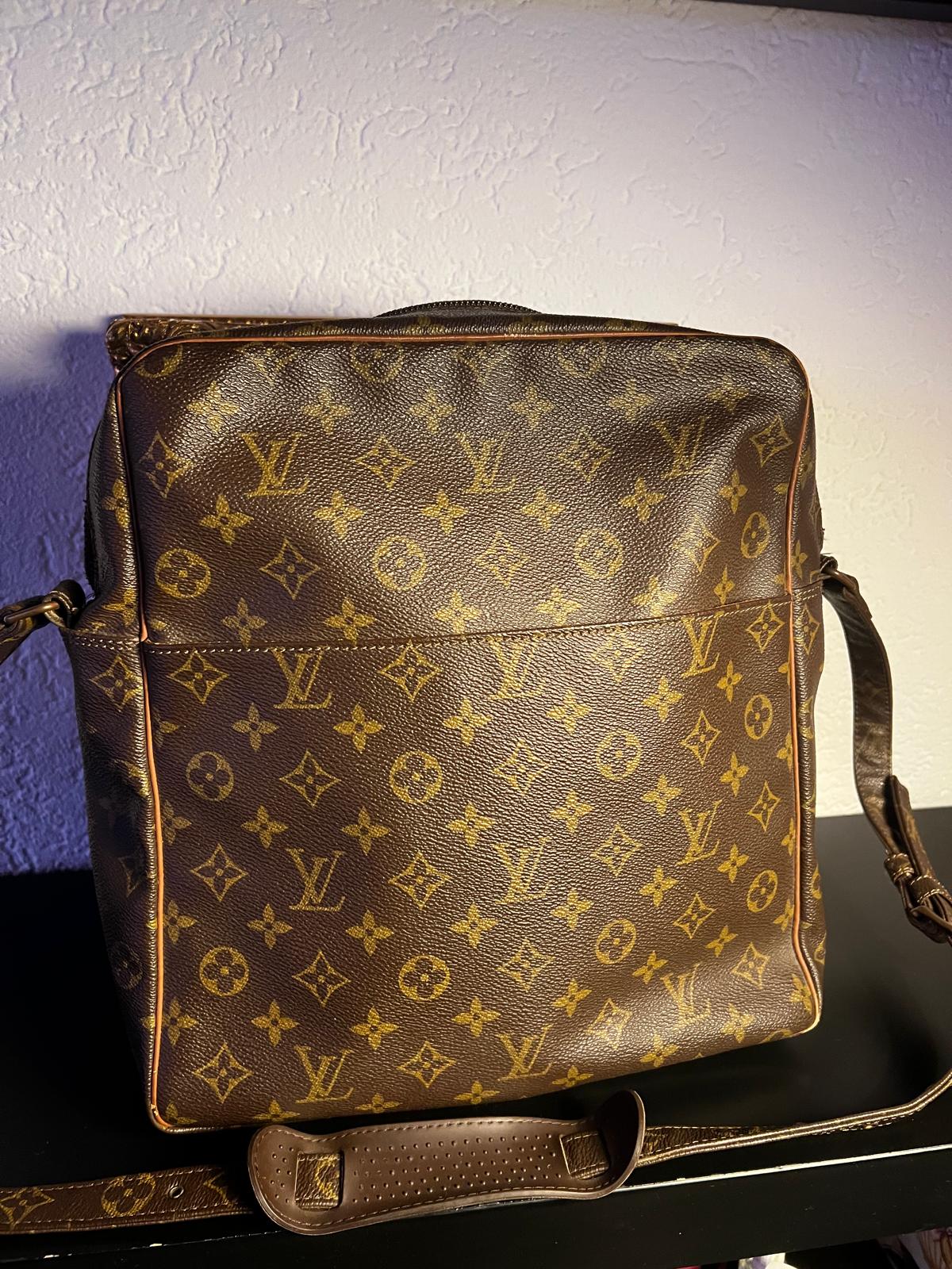 LOUIS VUITTON – Klassische Vintage Umhängetasche Monogram Canvas