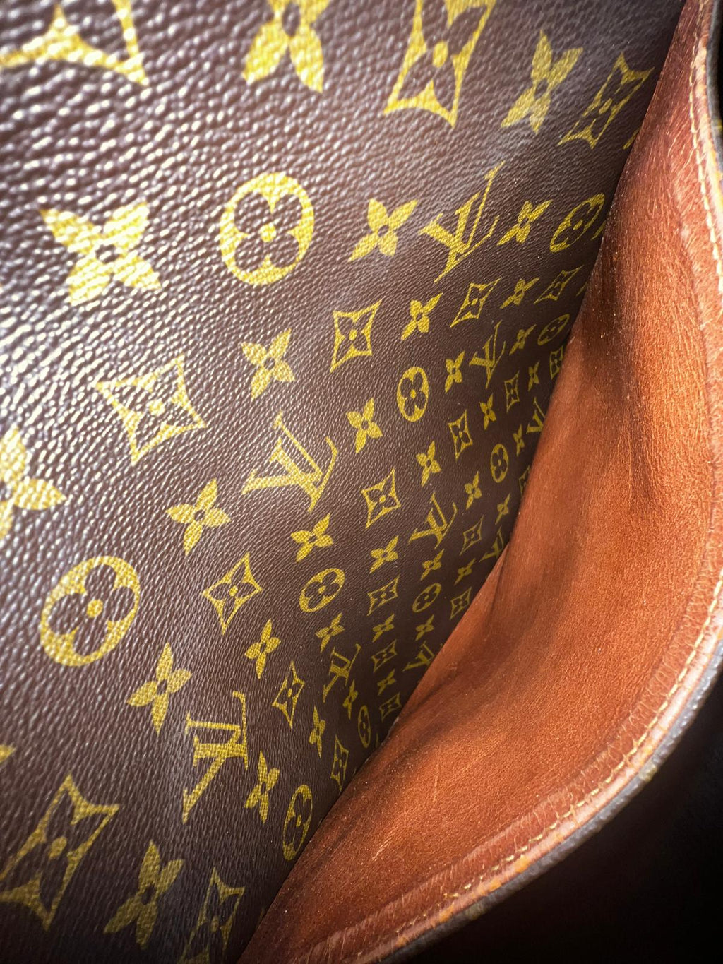 LOUIS VUITTON – Klassische Vintage Umhängetasche Monogram Canvas