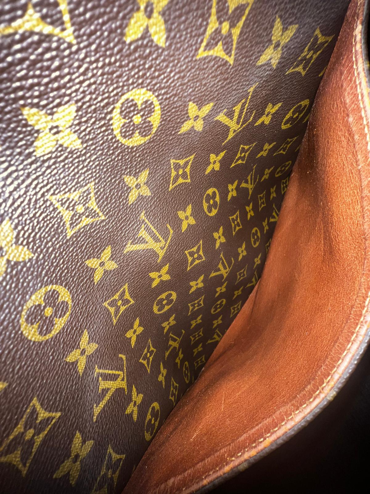 LOUIS VUITTON – Klassische Vintage Umhängetasche Monogram Canvas