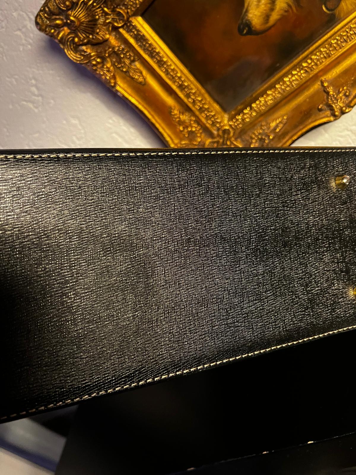 BURBERRY – Klassische Vintage Handtasche mit ikonischem Check-Futter