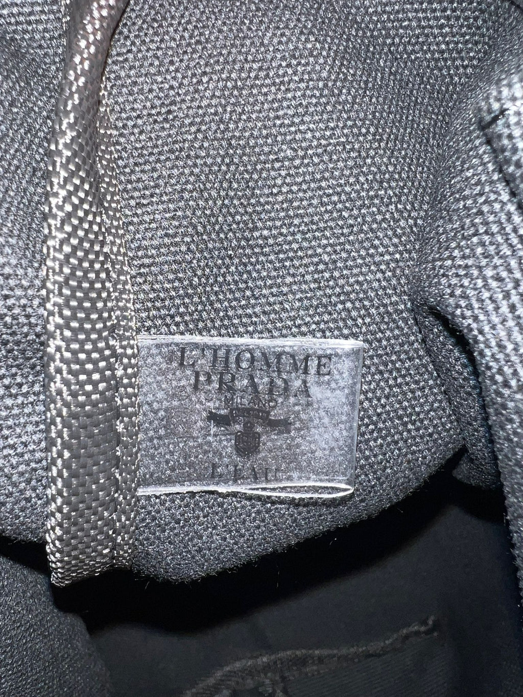 PRADA Mini Tote Bag, Schwarz