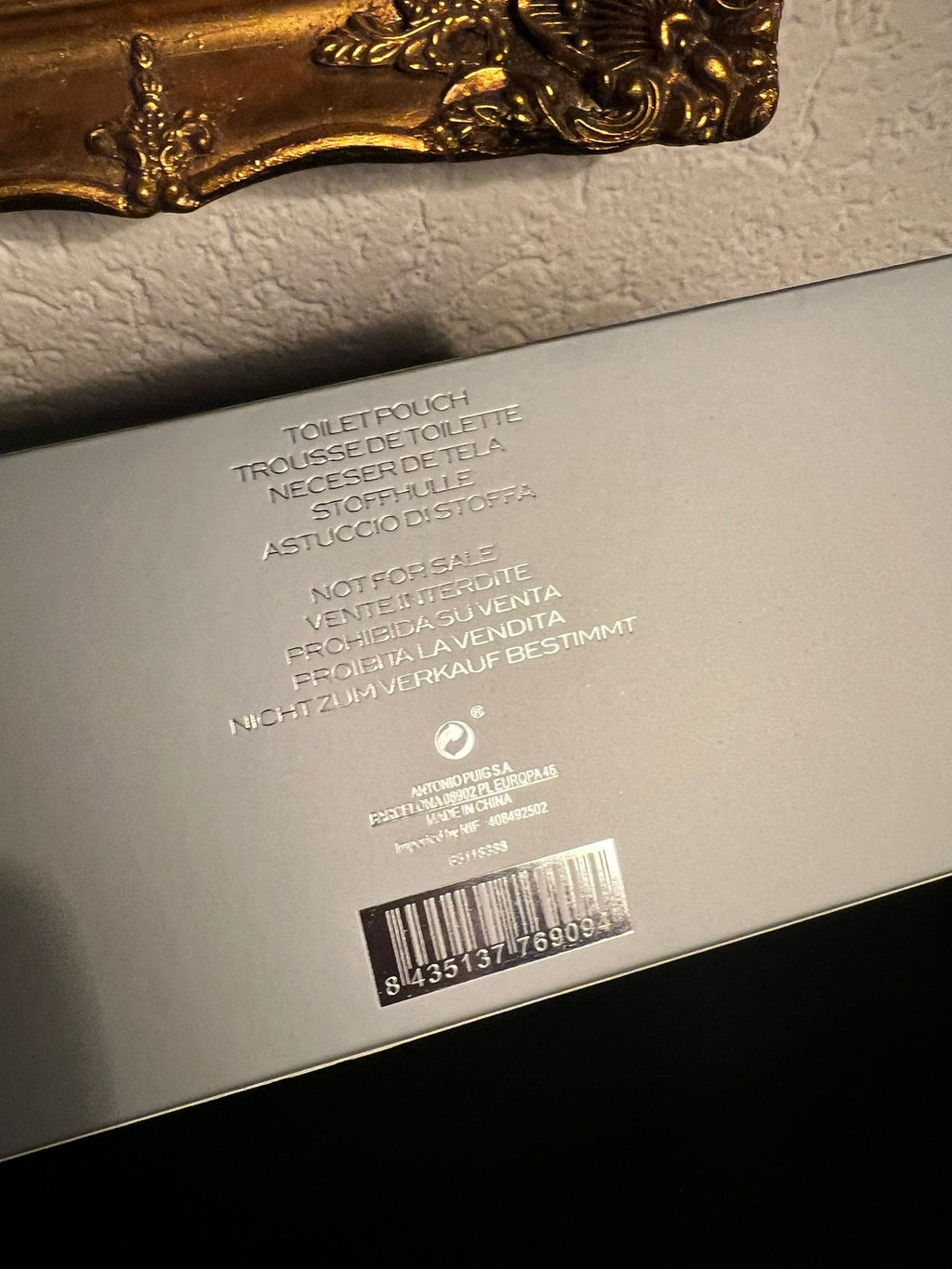 PRADA Mini Tote Bag, Schwarz