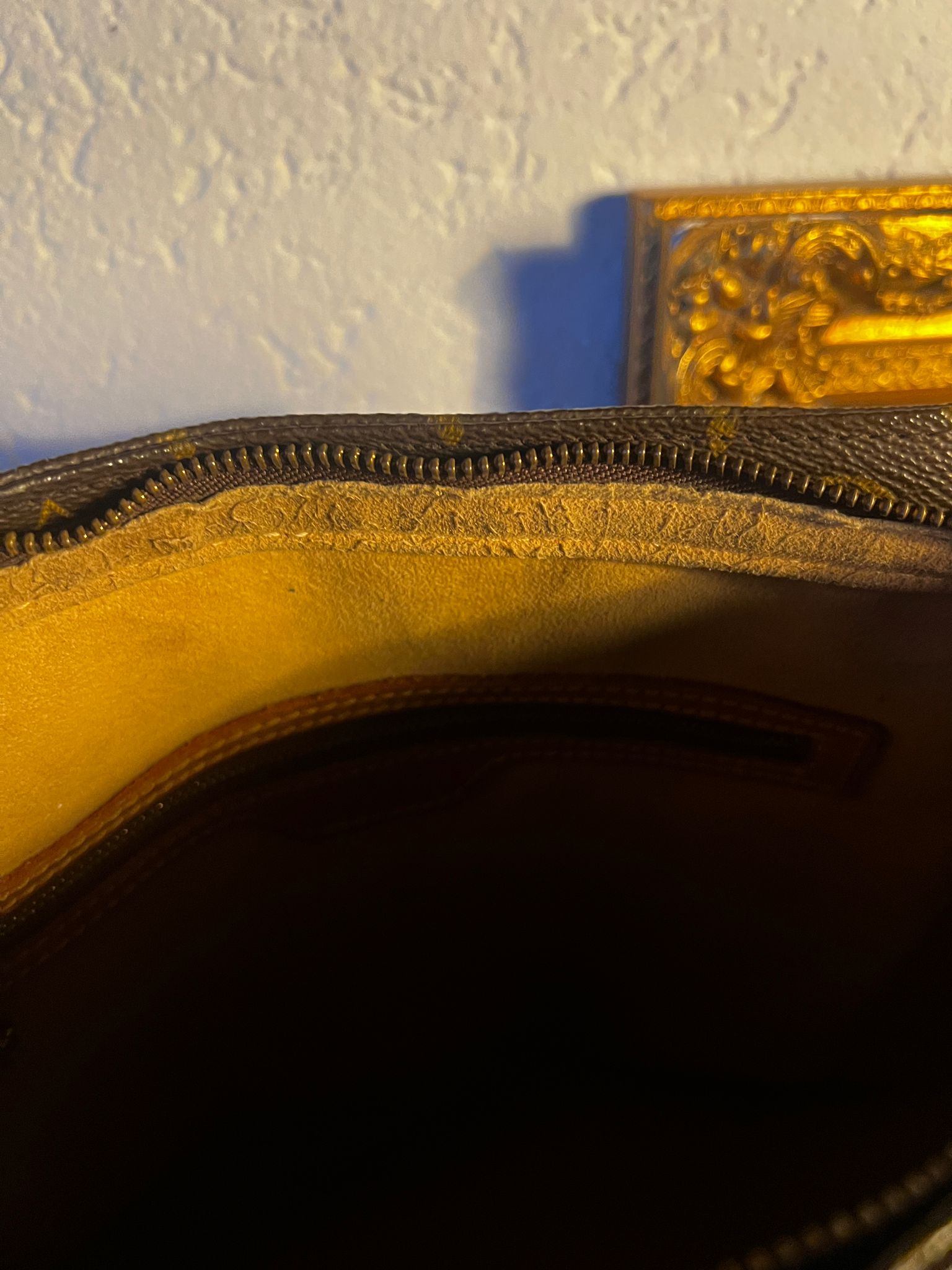 Louis Vuitton Monogram Vintage Handtasche PM Leder Schultert