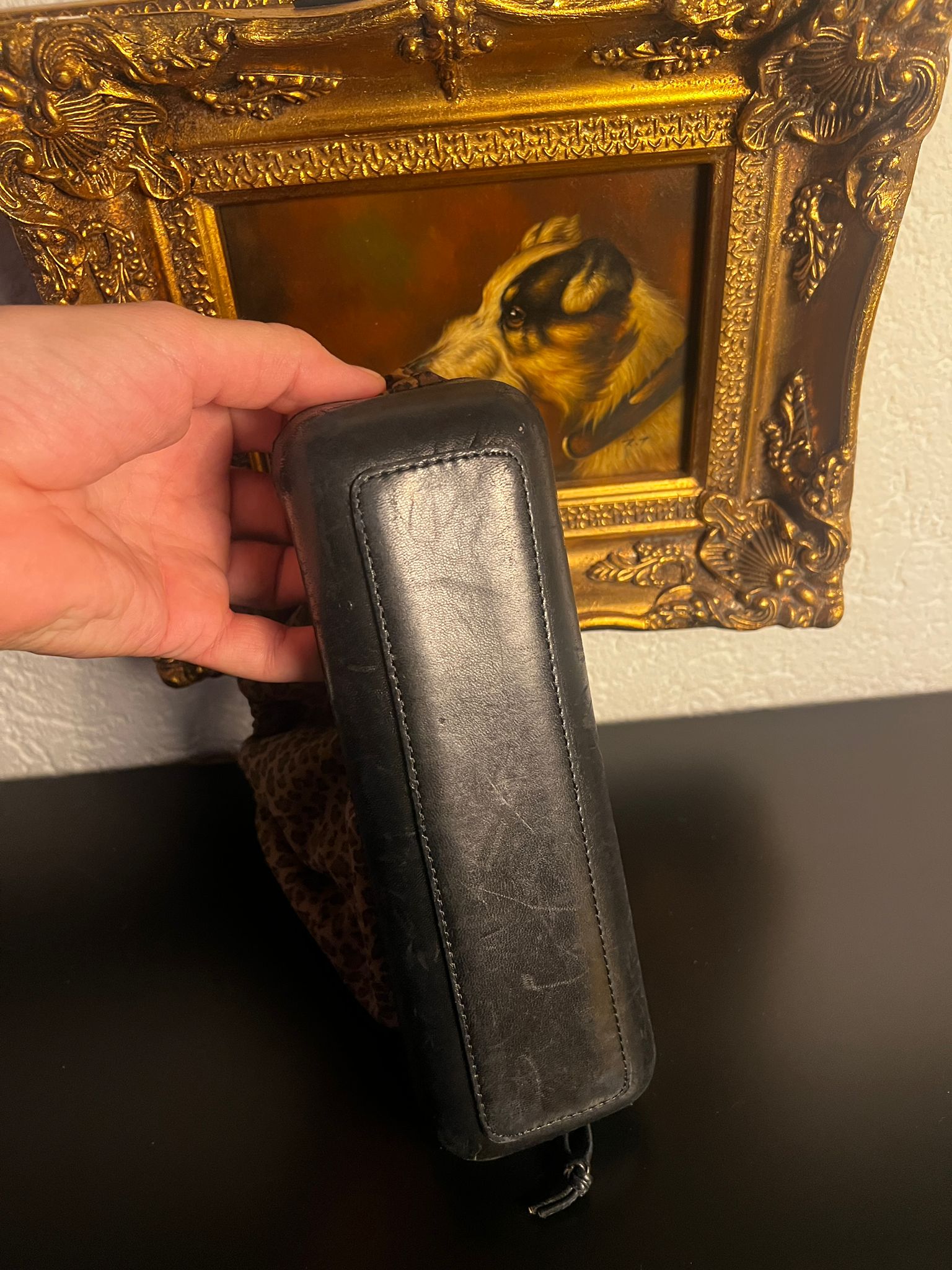 Bottega Veneta Vintage Beutel Tasche Leo Print