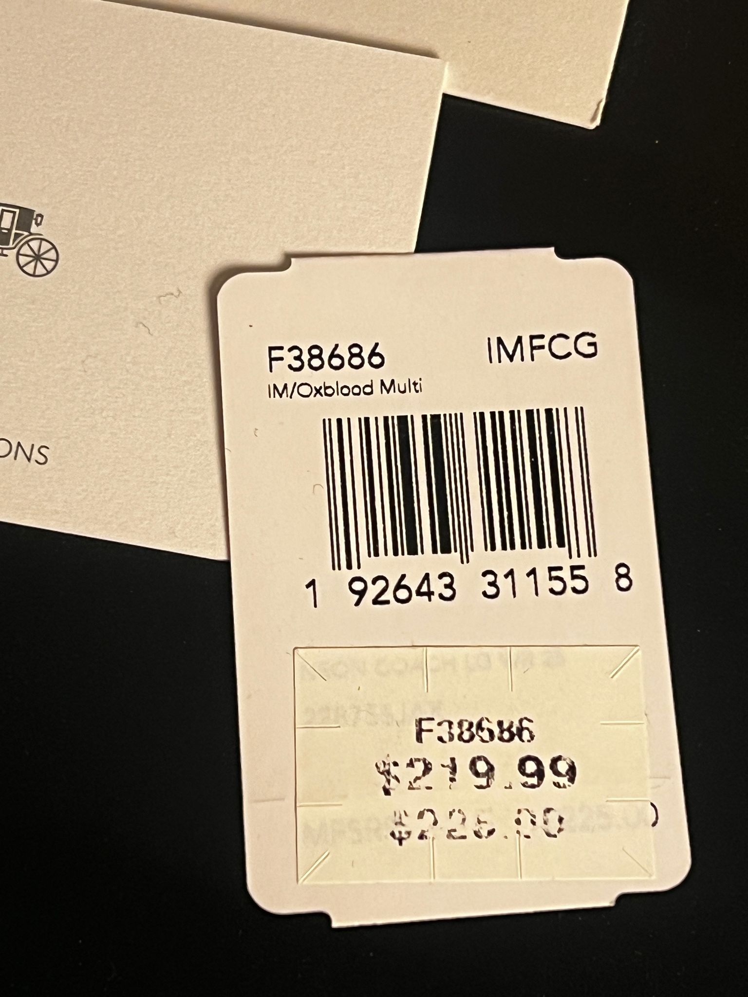 COACH Leder Tasche Braun Logo Print inkl. Tags Wie Neu