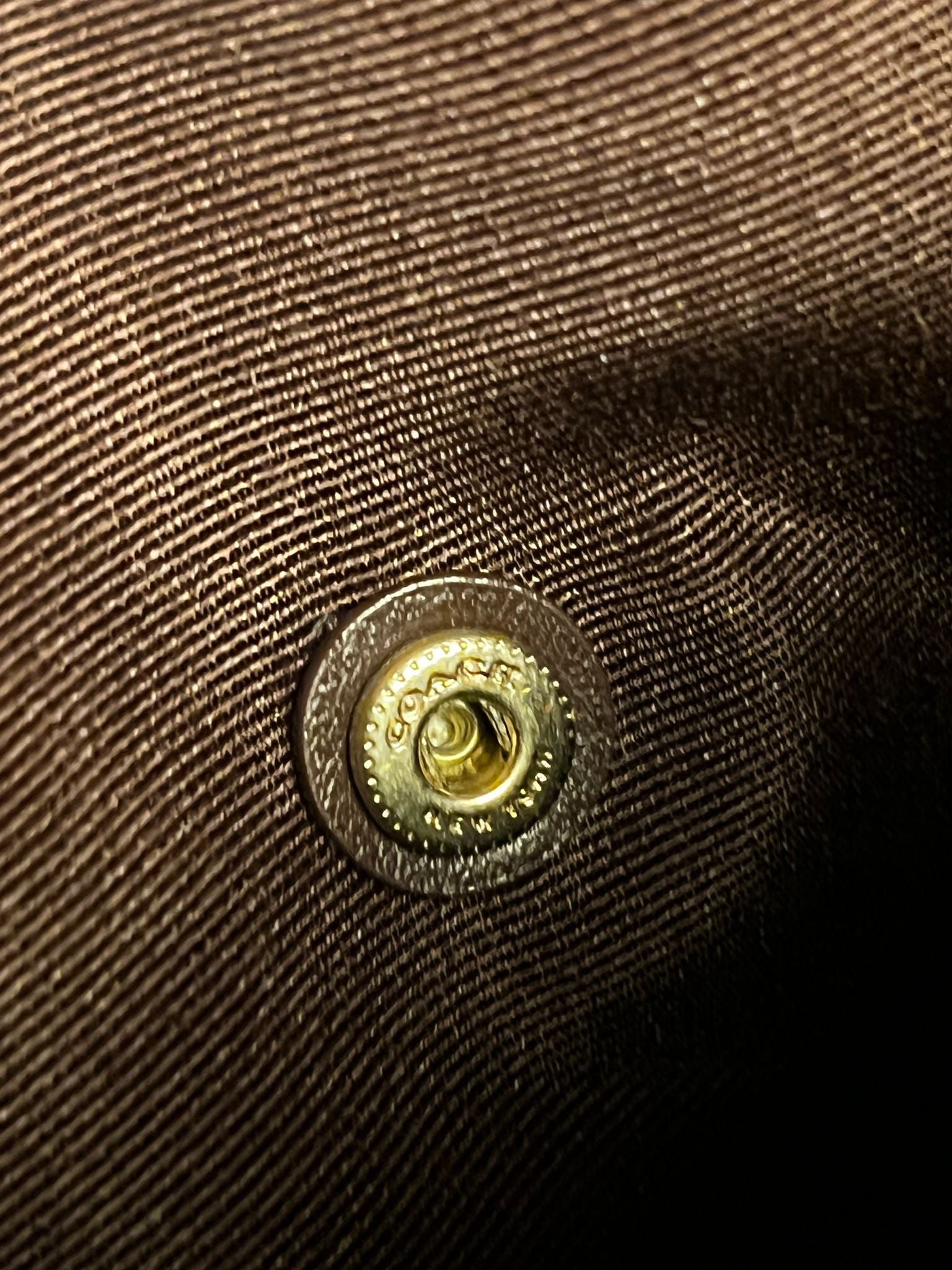 COACH Leder Tasche Braun Logo Print inkl. Tags Wie Neu