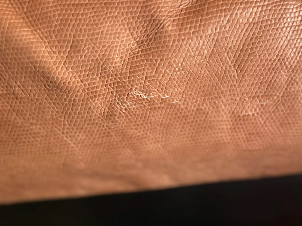 Chloé – rosébraune Leder-Satchel mit Logo