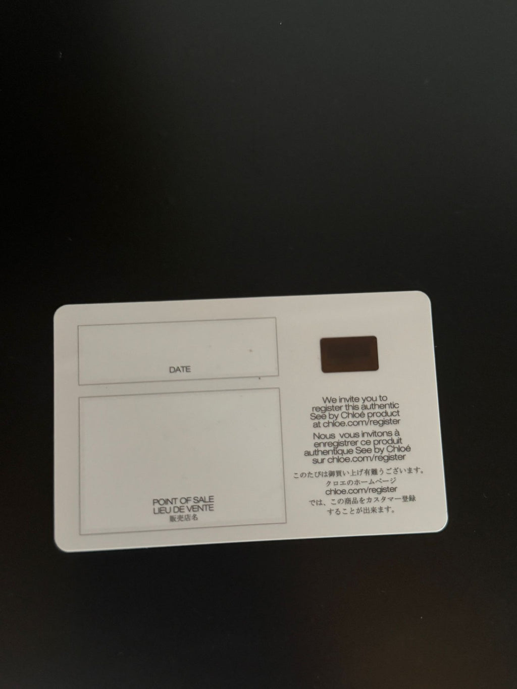 See by Chloé – cremefarbene Tote Bag mit großem Logo