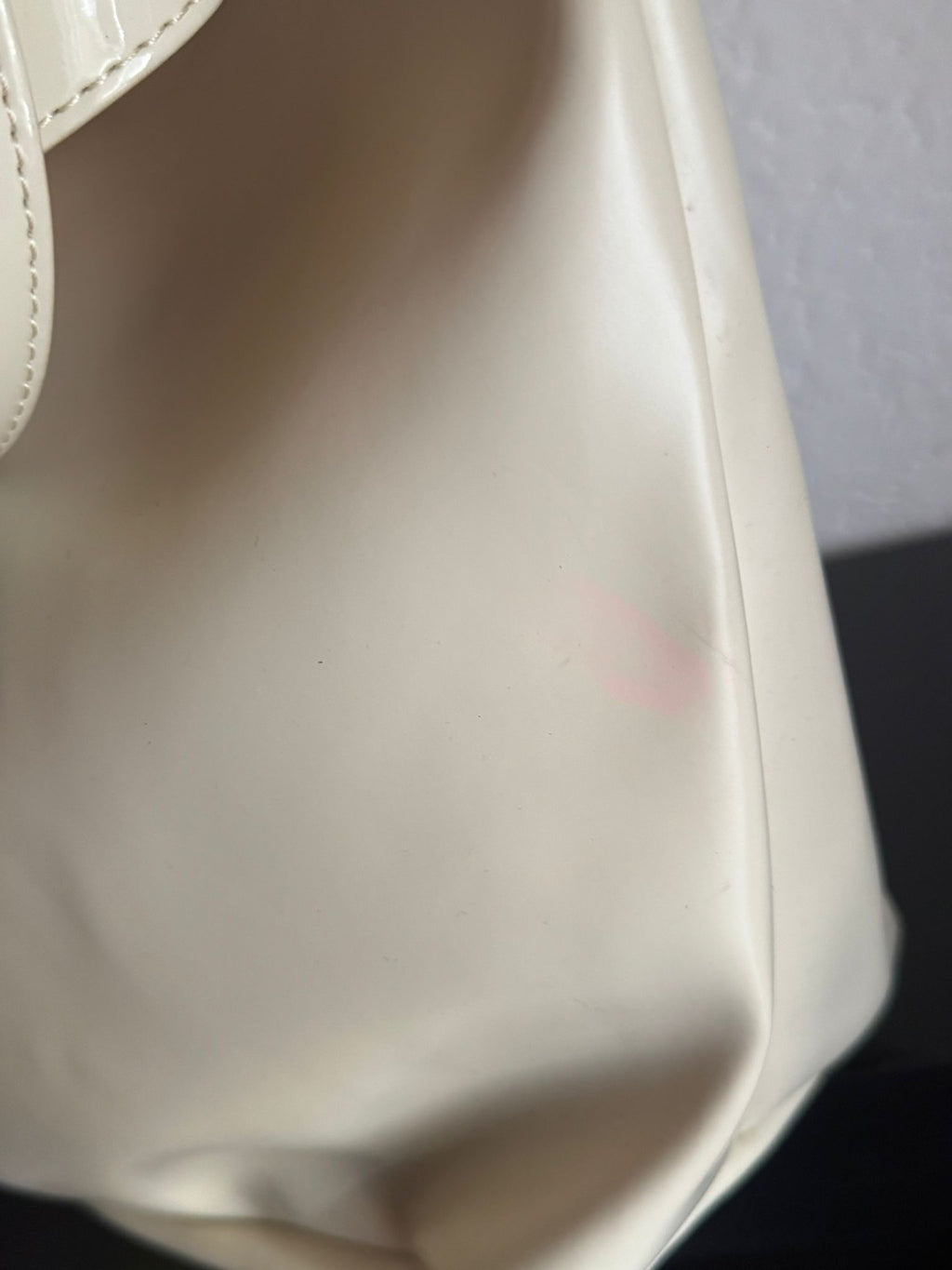 See by Chloé – cremefarbene Tote Bag mit großem Logo