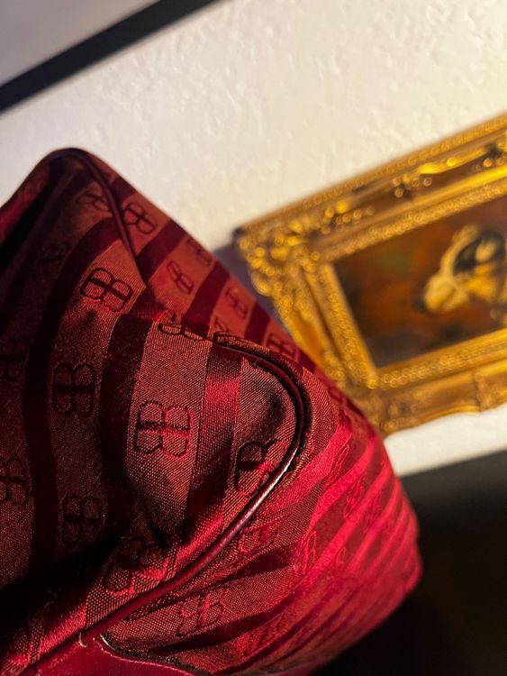 Balenciaga Vintage Handtasche Bordeaux – Made in Italy