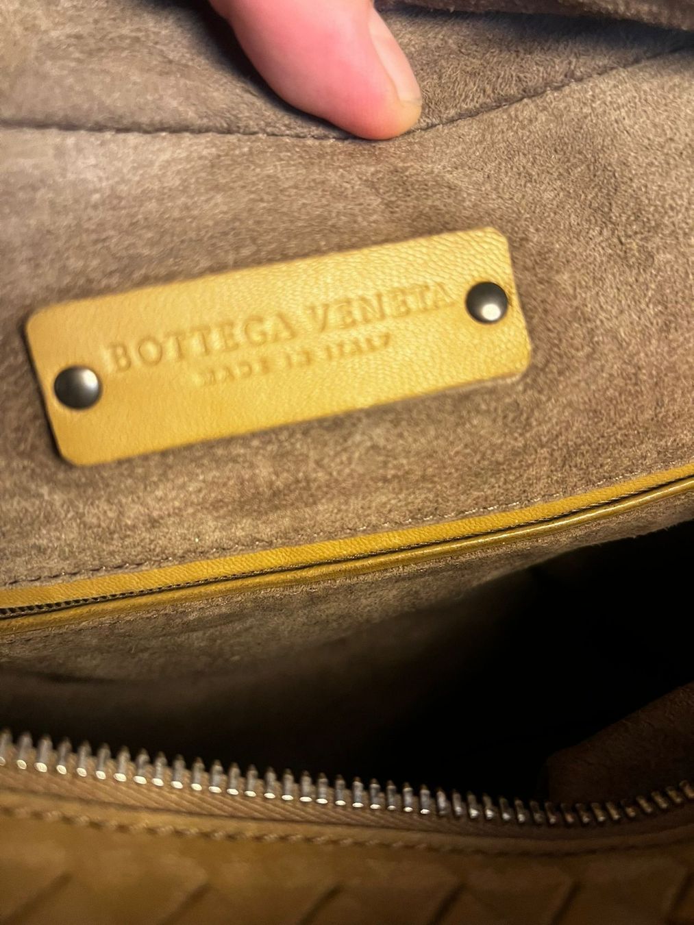 Bottega Veneta Intrecciato Leder-Tote-Tasche