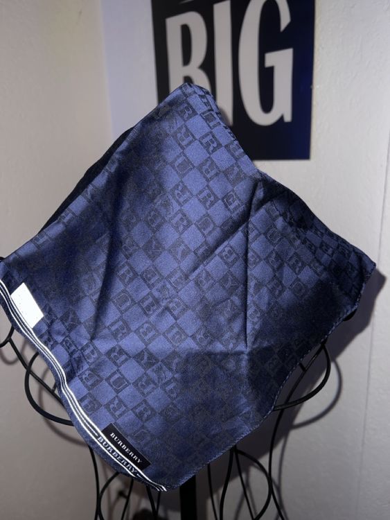 Burberry Designer-Tuch mit dezentem Monogramm – ca. 47 × 47cm