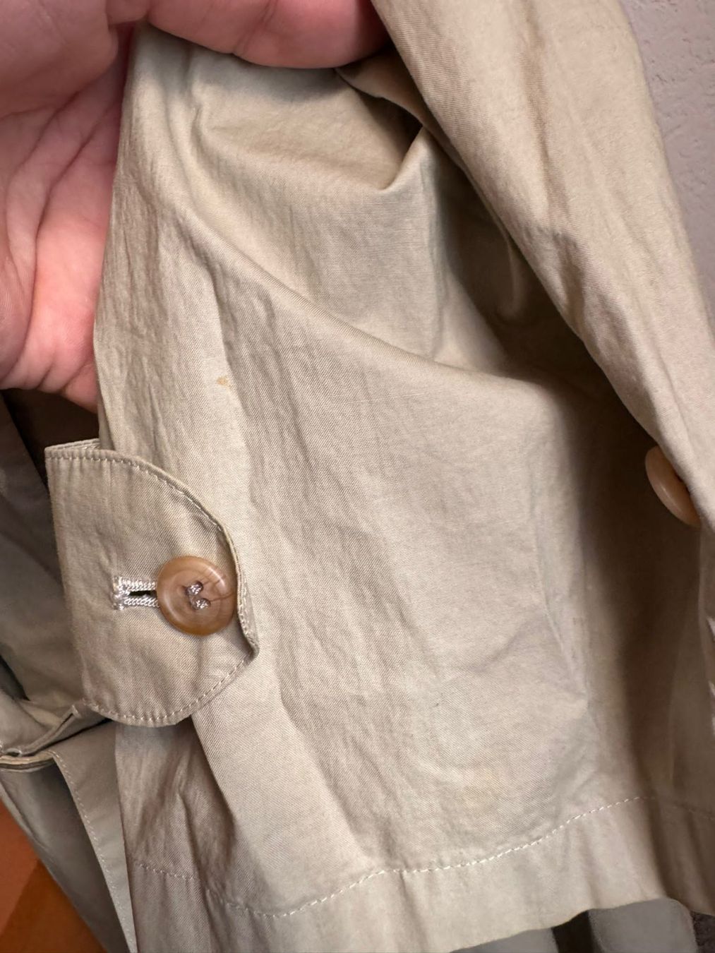 Burberrys’ – Klassischer Trenchcoat aus Baumwolle