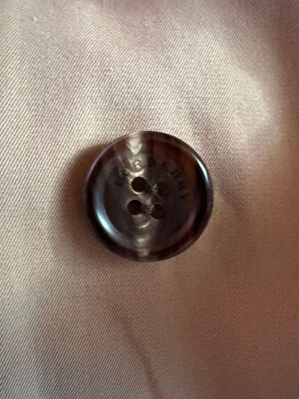 Burberrys’ – Klassischer Trenchcoat aus Baumwolle