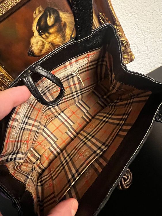 Burberrys Vintage Tote Bag – Schwarz