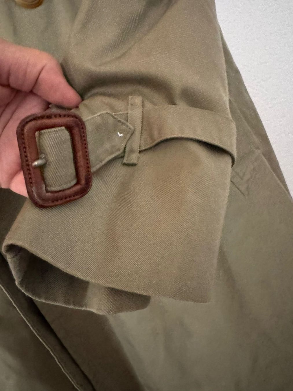 Burberrys Vintage Trenchcoat mit Innenweste