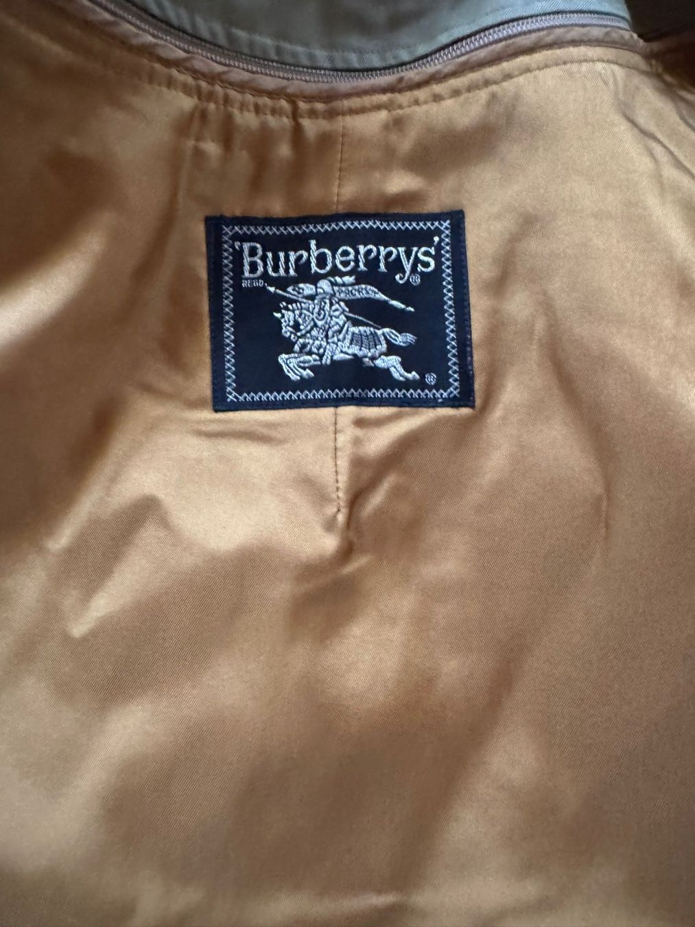 Burberrys Vintage Trenchcoat mit Innenweste