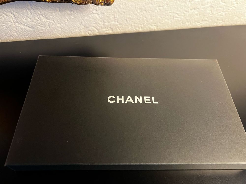 Chanel Beauty – Schwarze Clutch / Kosmetiktasche
