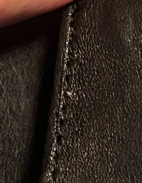 Chanel Vintage Classic Flap Bag - Schwarz / Gold 25cm x 18cm