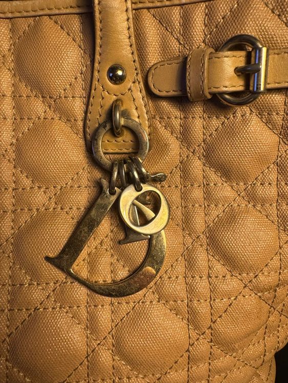 Christian Dior Edle Tasche, beige