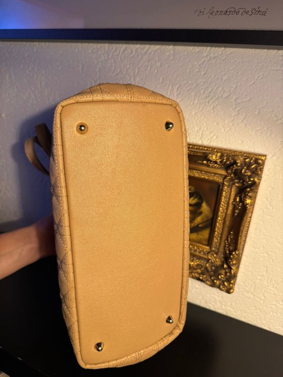 Christian Dior Edle Tasche, beige