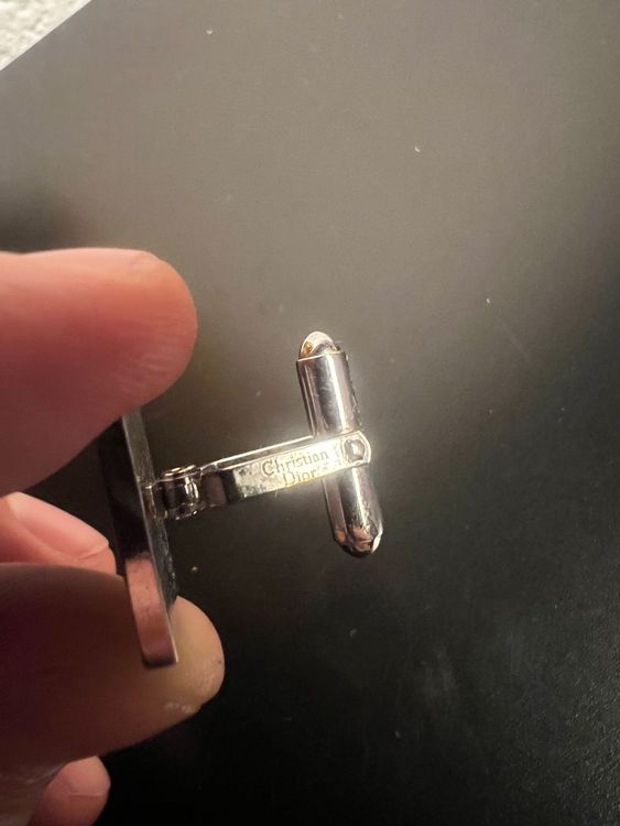 CHRISTIAN DIOR Manschettenknöpfe mit Box