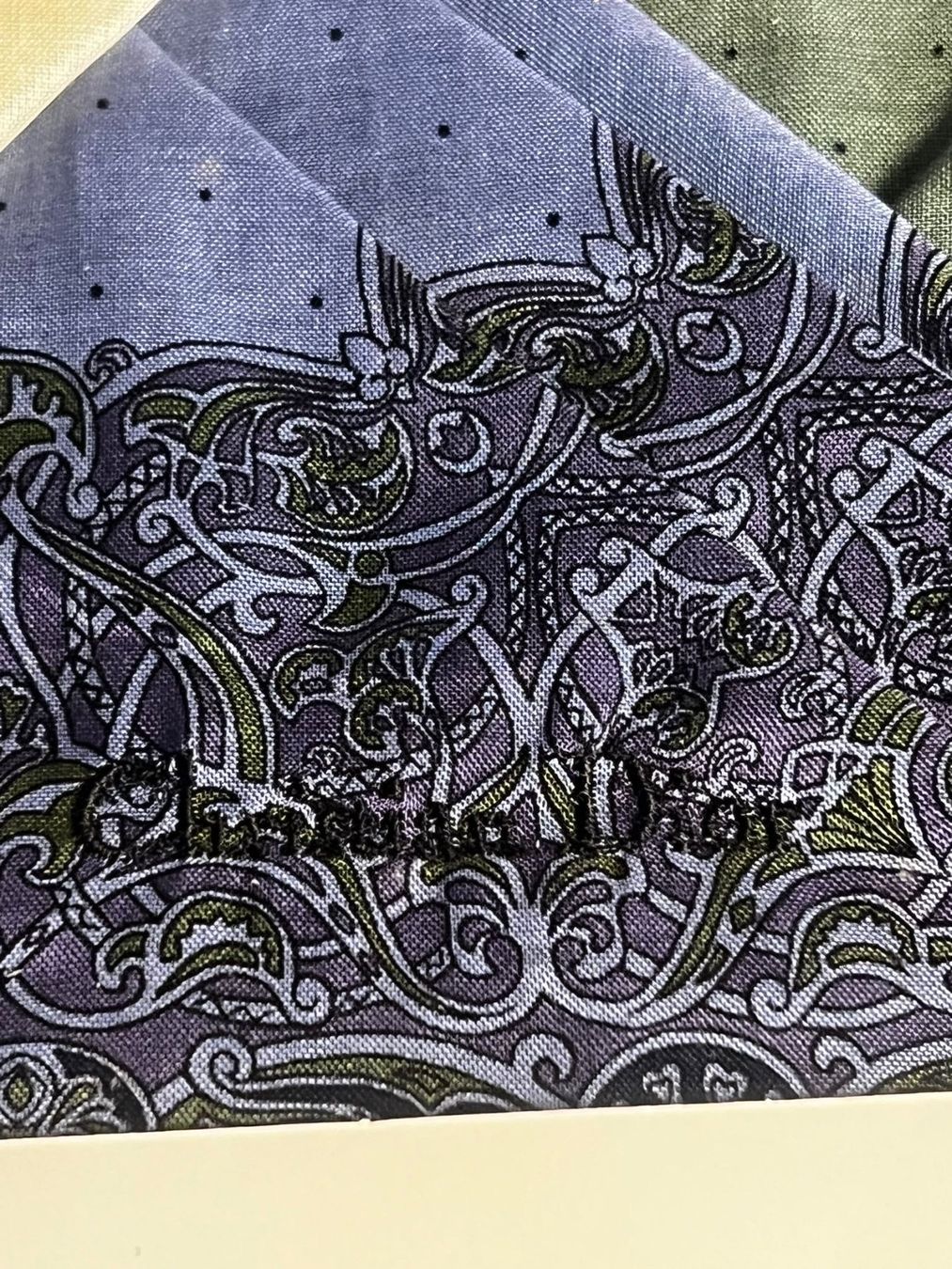 Christian Dior Vintage 3x Taschentuch Geschenkset