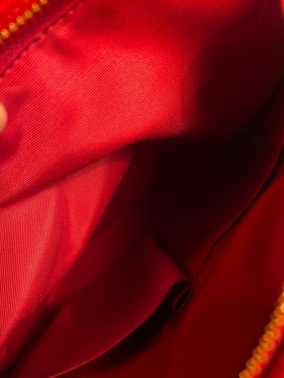 Coach Lederhandtasche – Rot, wie neu, mit Schulterriemen