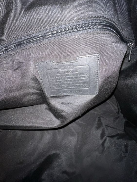 Coach Signature Duffle Bag Reisetasche Schwarz 55