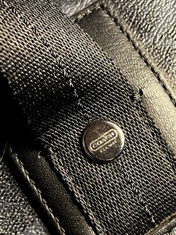 Coach Signature Duffle Bag Reisetasche Schwarz 55