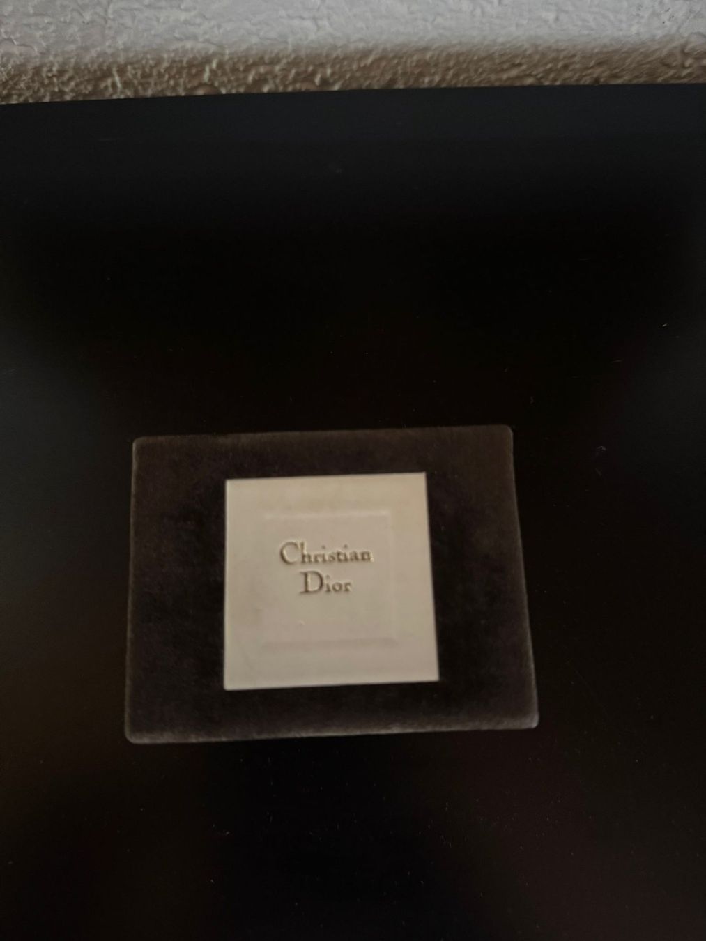 Dior Set: Manschettenknöpfe + 2 Krawattenklammern