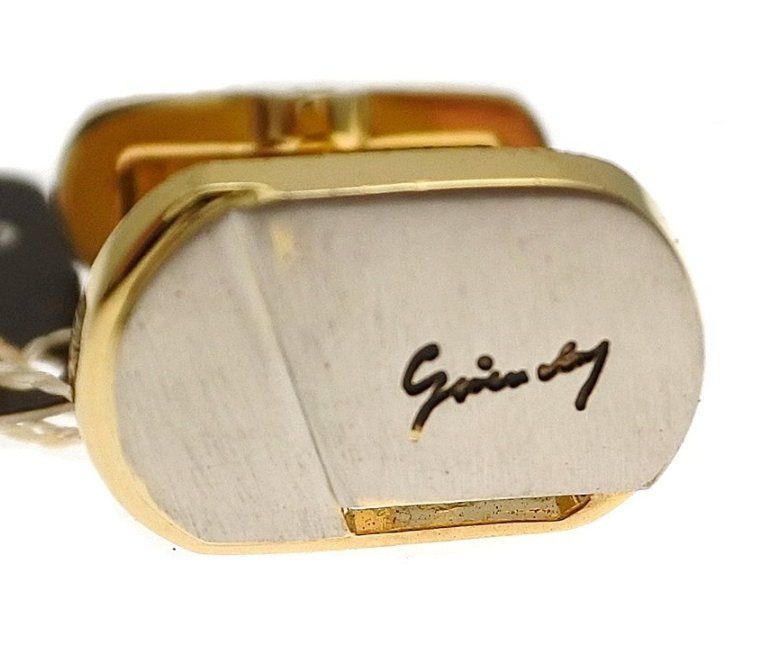 Givenchy Gentleman Cufflinks – Vintage Gold/Silver