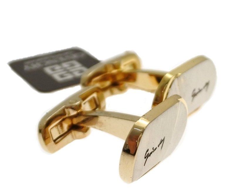 Givenchy Gentleman Cufflinks – Vintage Gold/Silver