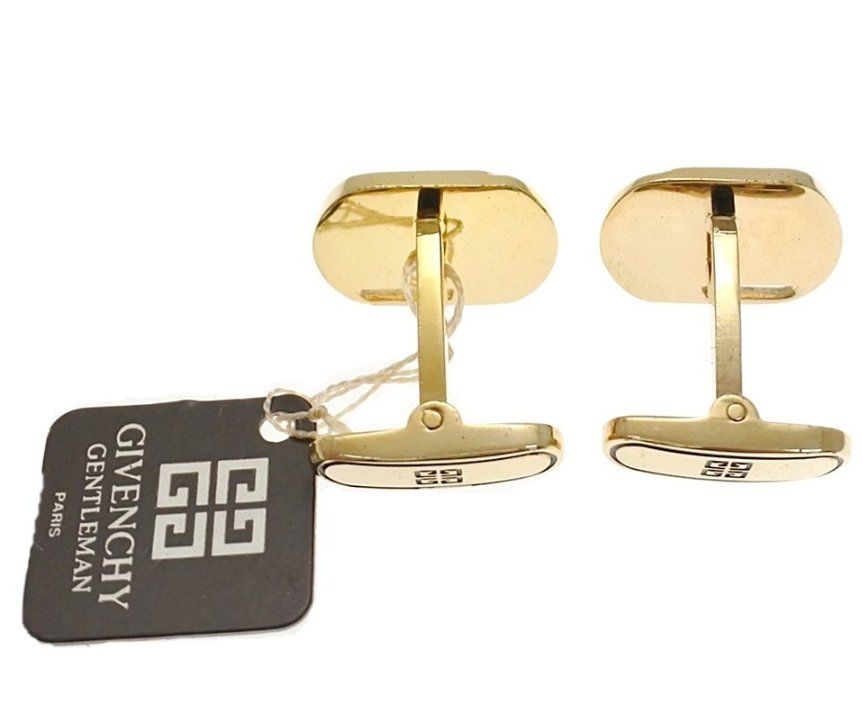 Givenchy Gentleman Cufflinks – Vintage Gold/Silver