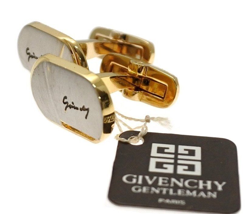 Givenchy Gentleman Cufflinks – Vintage Gold/Silver