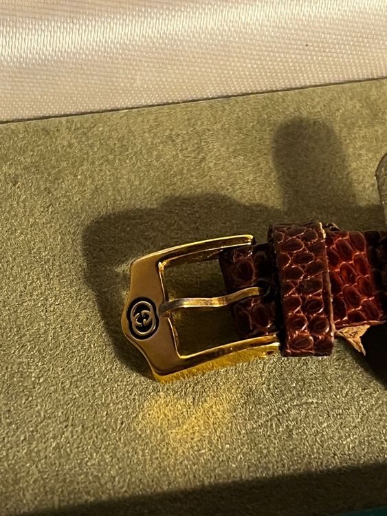 Gucci Damen Uhr 3000.2.L Vintage Gold mit Box