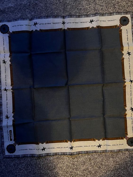 LANCEL Polo Cup – Vintage Tuch aus Japan