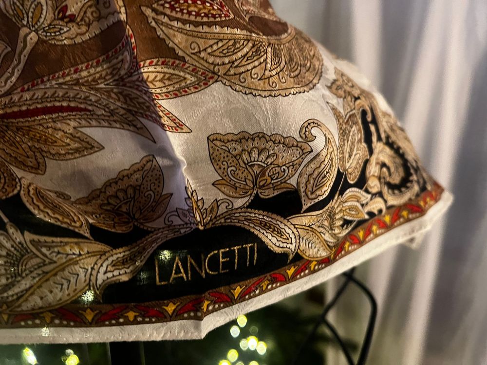 Lancetti Vintage Tuch – klassisches Muster