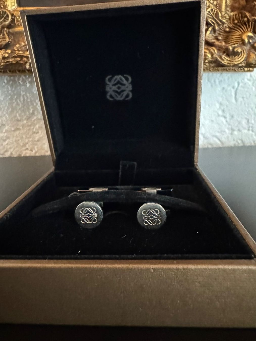 Loewe Manschettenknöpfe mit Box