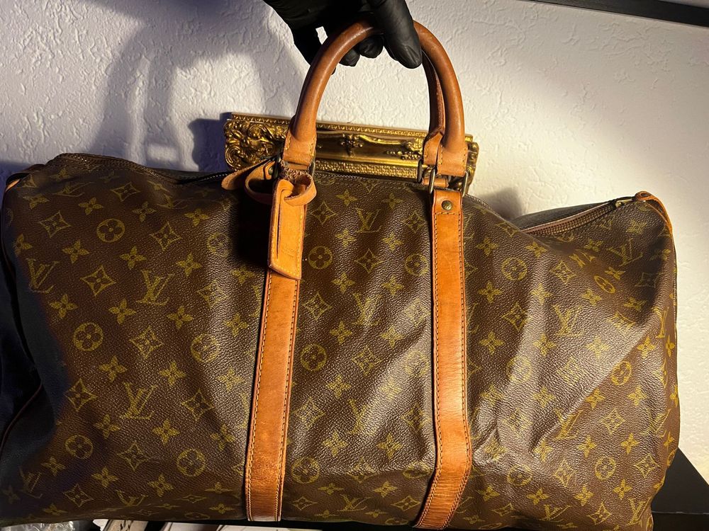 Louis Vuitton Keepall 55 Monogram Reisetasche Vintage