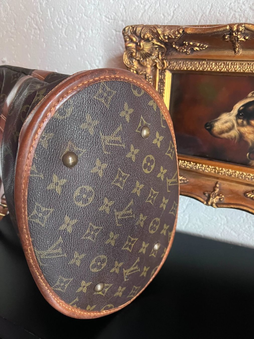 Louis Vuitton Vintage Bucket Tote Tasche Made in USA