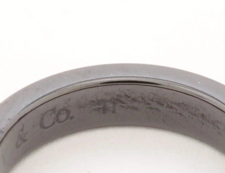 Tiffany & Co. schwarzer Bandring