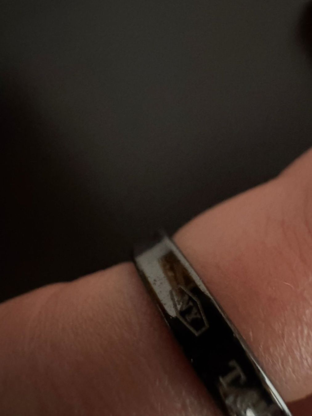 Tiffany & Co. schwarzer Bandring