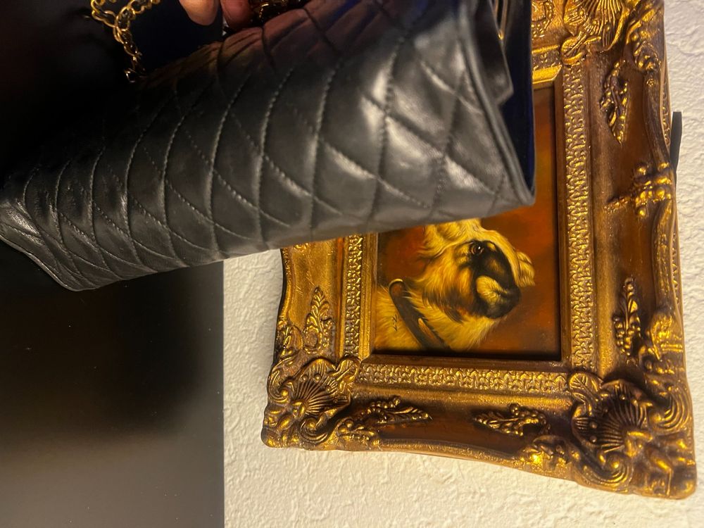 Vintage Lederhandtasche – evtl. Laura Biagiotti