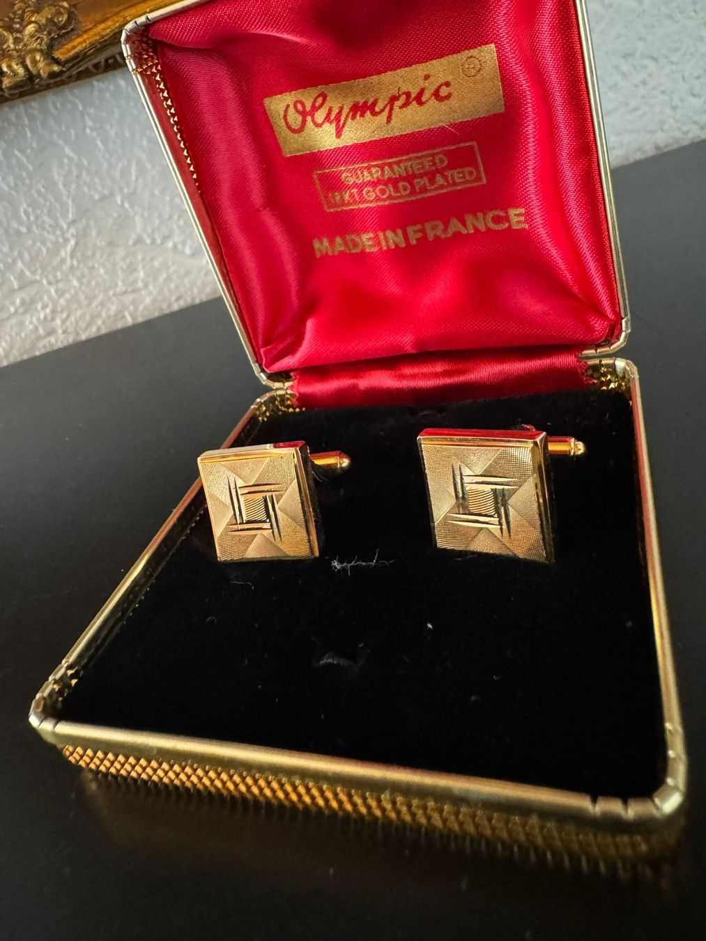 Vintage Olympic Manschettenknöpfe