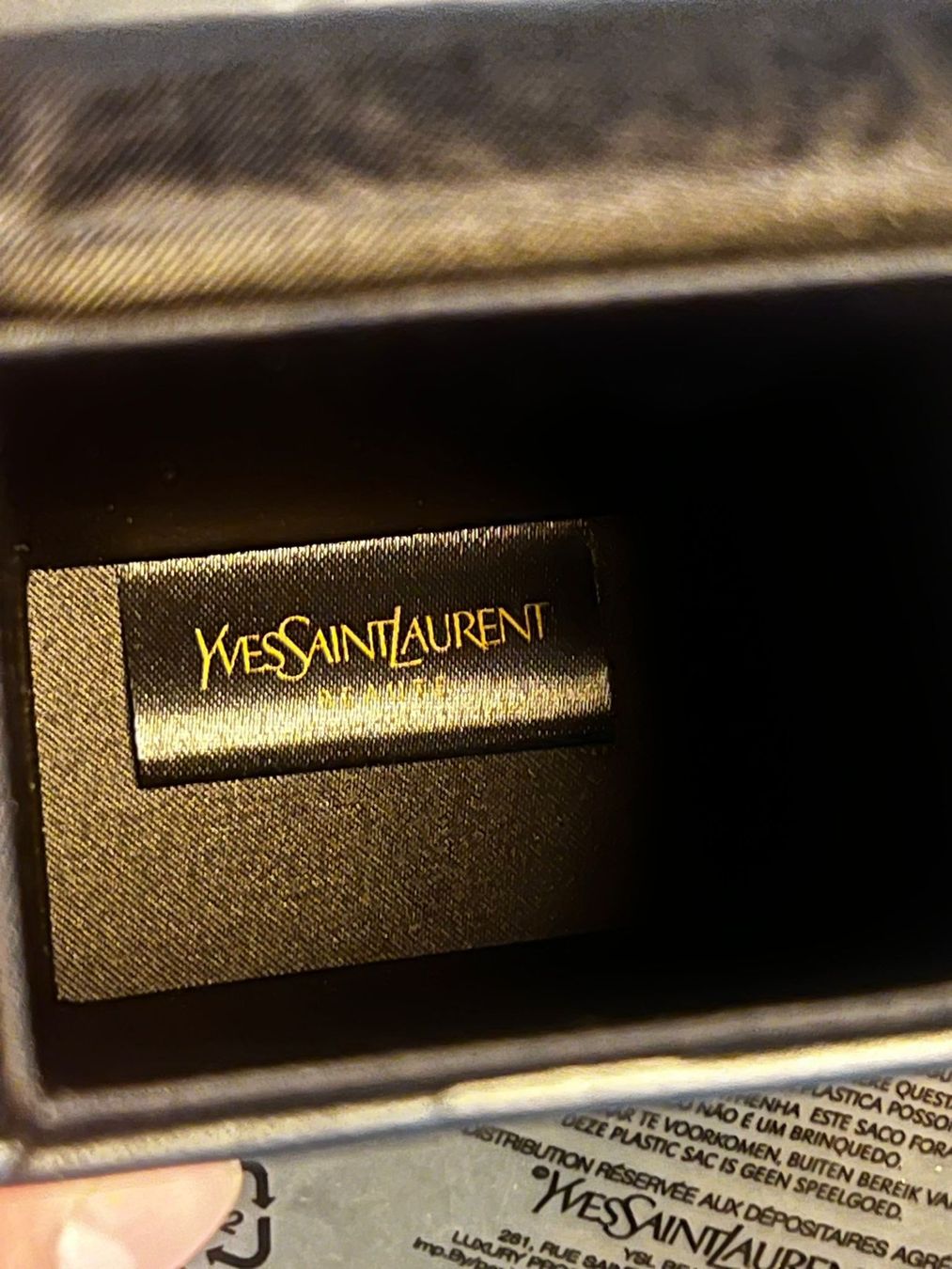 Yves Saint Laurent Beauté Parfum Bag