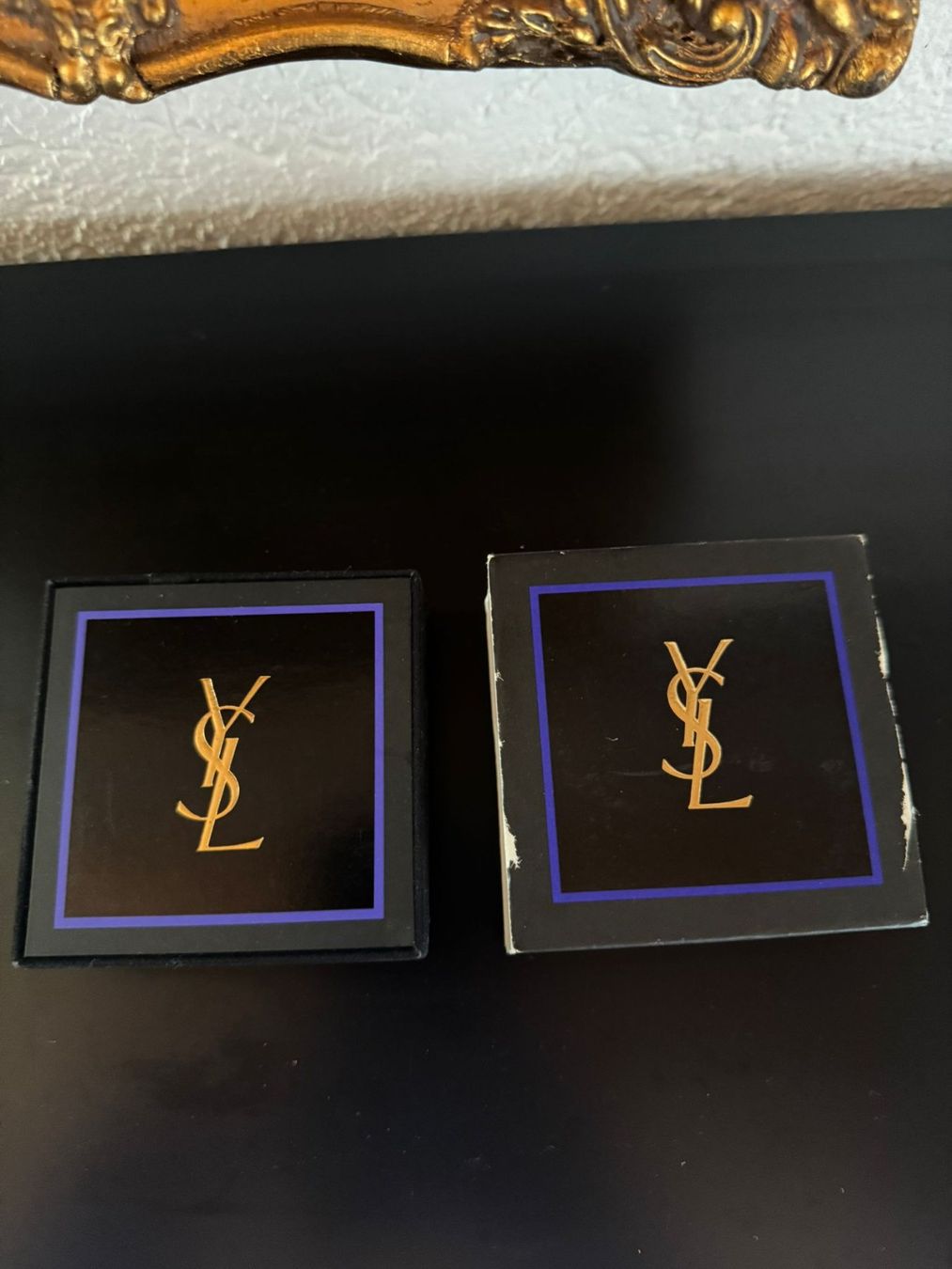 Yves Saint Laurent Krawattennadel mit Etui